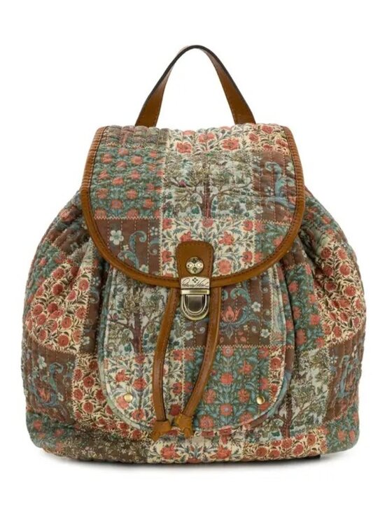 Patricia Nash Arezzo Backpack - Nordic Patchwork Cotton main image 6